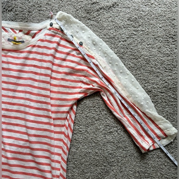 Little Yellow Button by Anthropologie striped shirt small - Picture 7 of 8
